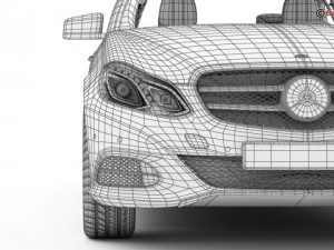 mercedes e class 2014 Model 3D