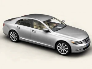 generic car upper class 3D Model