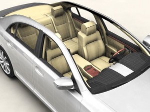 generic car upper class Model 3D