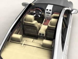 generic car upper class Model 3D