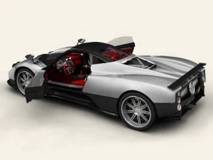 pagani zonda f 3D Model