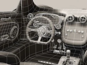pagani zonda f 3D Model
