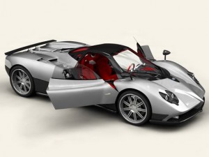 pagani zonda f Model 3D