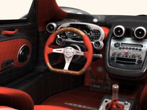 pagani zonda f Model 3D