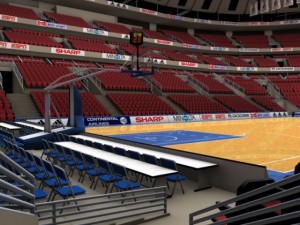 basketball arena Modelo 3D