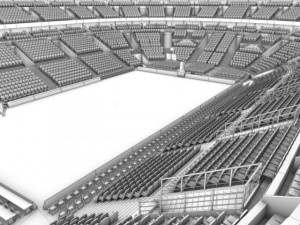basketball arena Modelo 3D