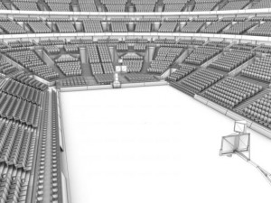 basketball arena Modelo 3D