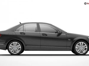 mercedes c class 2012 3D Model