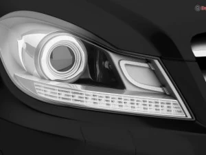 mercedes c class 2012 3D Model