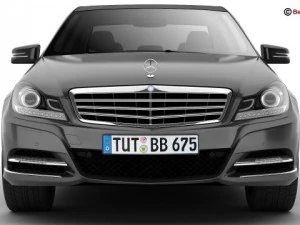 mercedes c class 2012 3D Model