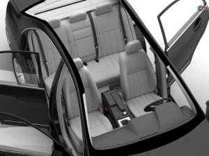 mercedes c class 2012 3D Model