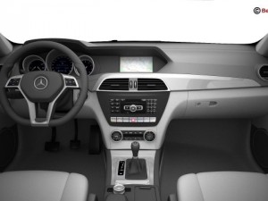 mercedes c class 2012 Modèle 3D
