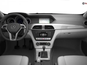 mercedes c class 2012 3D Model