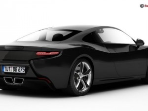 generic sports car Modèle 3D