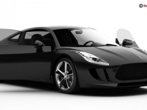 generic sports car Modèle 3D