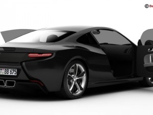 generic sports car Modèle 3D