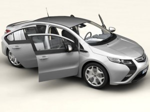 opel ampera 3D मॉडल