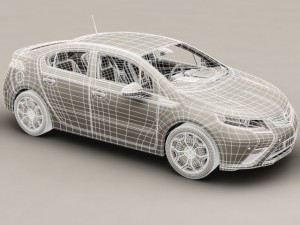 opel ampera 3D मॉडल