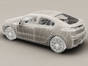 opel ampera 3D मॉडल
