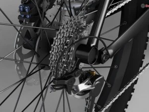 generic mountain bike 3D Model