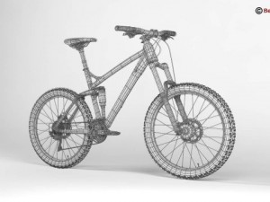 generic mountain bike 3D Model