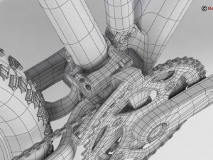 generic mountain bike 3D Model