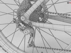 generic mountain bike 3D Model