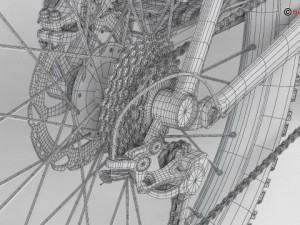 generic mountain bike 3D Model