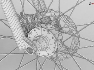 generic mountain bike 3D Model