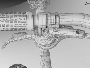 generic mountain bike 3D Model