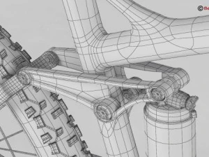 generic mountain bike 3D Model