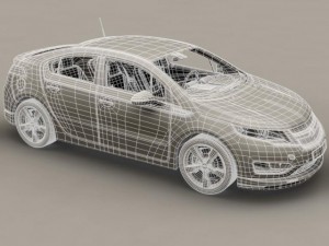 chevrolet volt 3D Модель