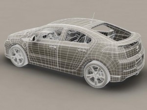 chevrolet volt 3D Модель