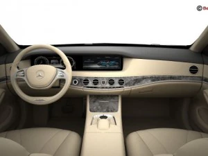 mercedes s class 2014 3D Model