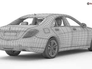 mercedes s class 2014 3D Model