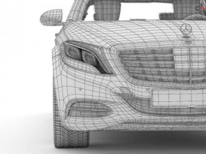mercedes s class 2014 3D Model