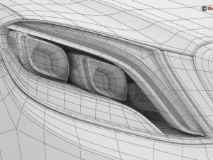 mercedes s class 2014 3D Model
