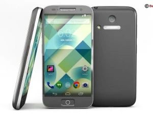 Smartphone gen&eacute;rico de 4 pulgadas. Modelo 3D