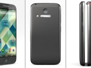 generic smartphone 4 inch 3D Модель