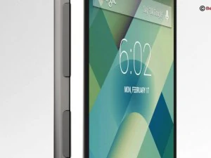 일반 스마트폰 4인치 3D 모델