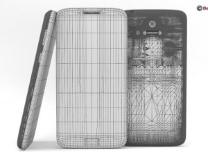 generic smartphone 5 2 inch 3D Модель