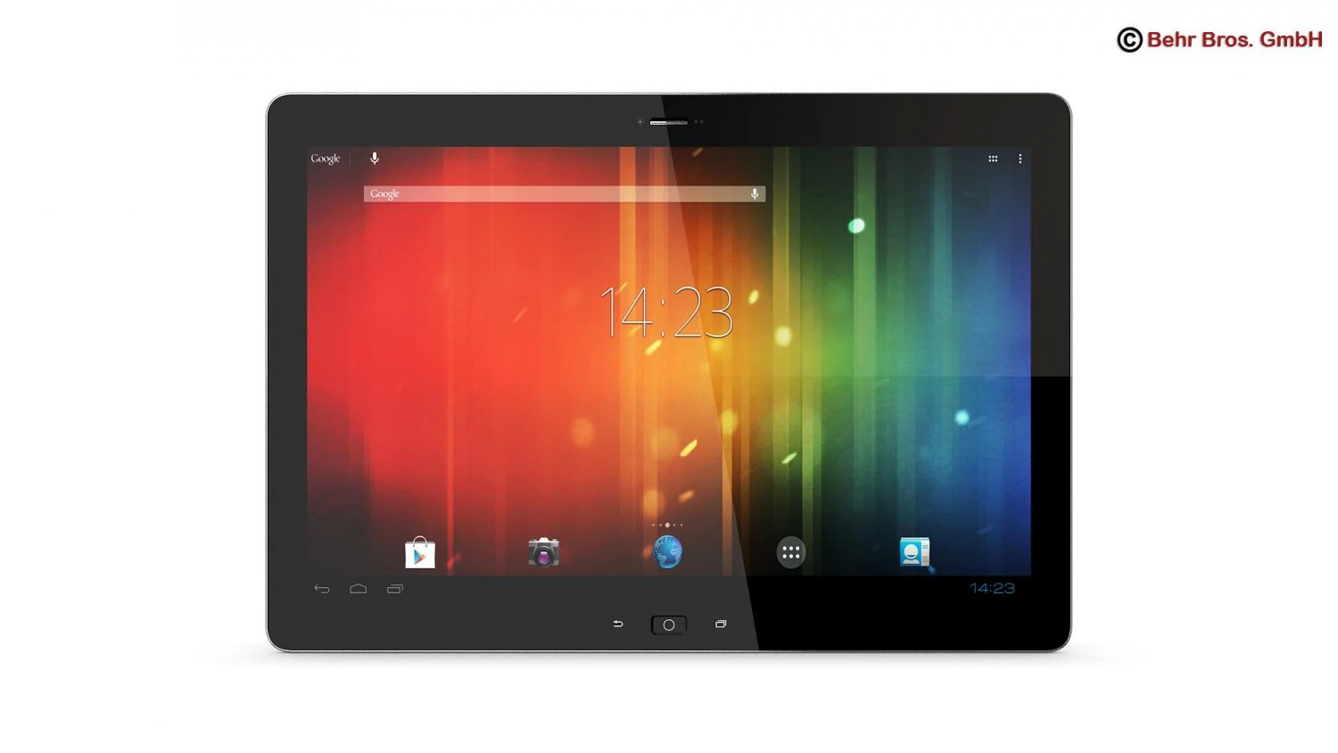 generisches Tablet 12 2 Zoll 3D Modell .c4d .max .obj .3ds .fbx .stl .blend 