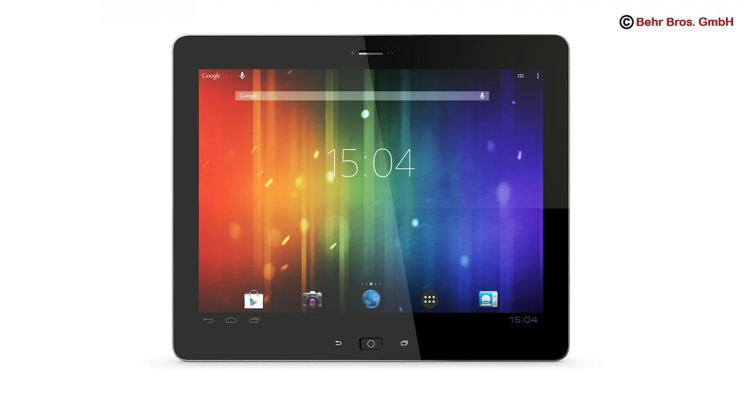 generic tablet 9 7 inch 3D Model .c4d .max .obj .3ds .fbx .stl .blend