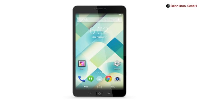 generic tablet 7 inch Modello 3D .c4d .max .obj .3ds .fbx .stl .blend 