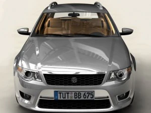generic car station wagon 3D Model