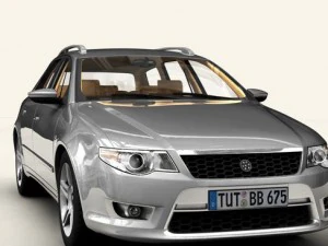 generic car station wagon 3D Model