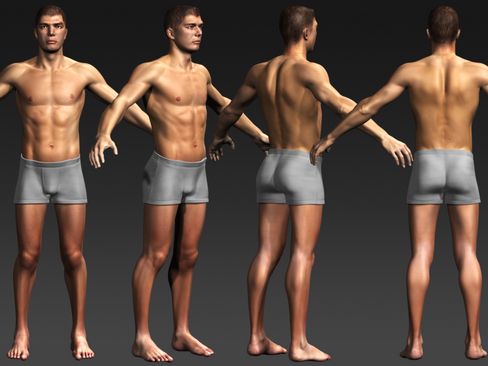 daniel 3D Model .c4d .max .obj .3ds .fbx .stl .blend 