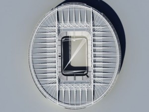 soccer stadium 3D 模型