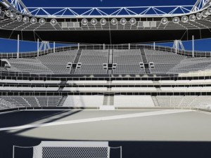 soccer stadium 3D 模型