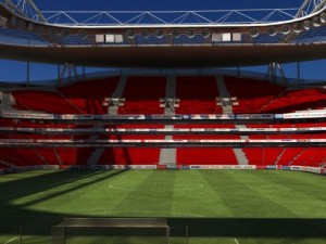 soccer stadium 3D 模型